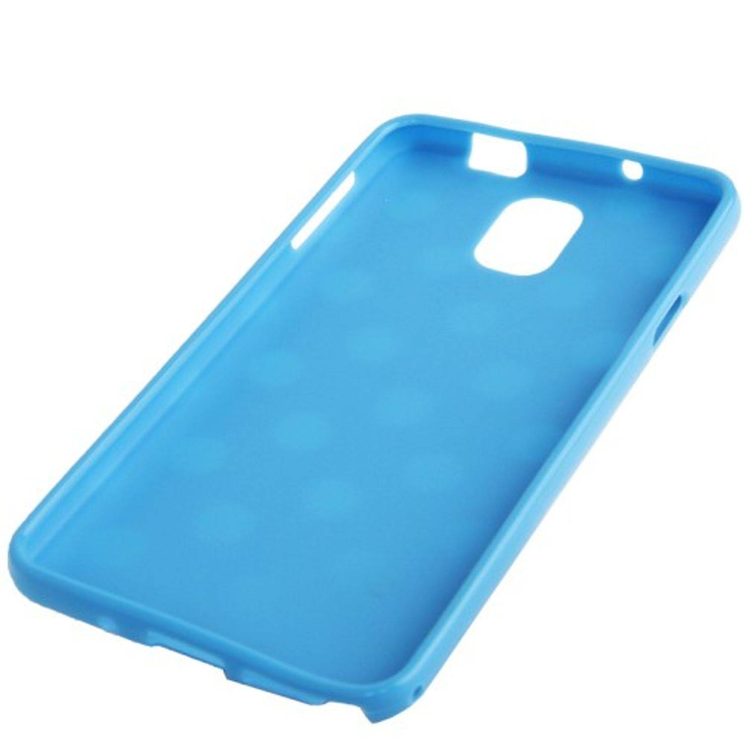 Samsung Galaxy Note 3 Handyhülle Backcover Blau