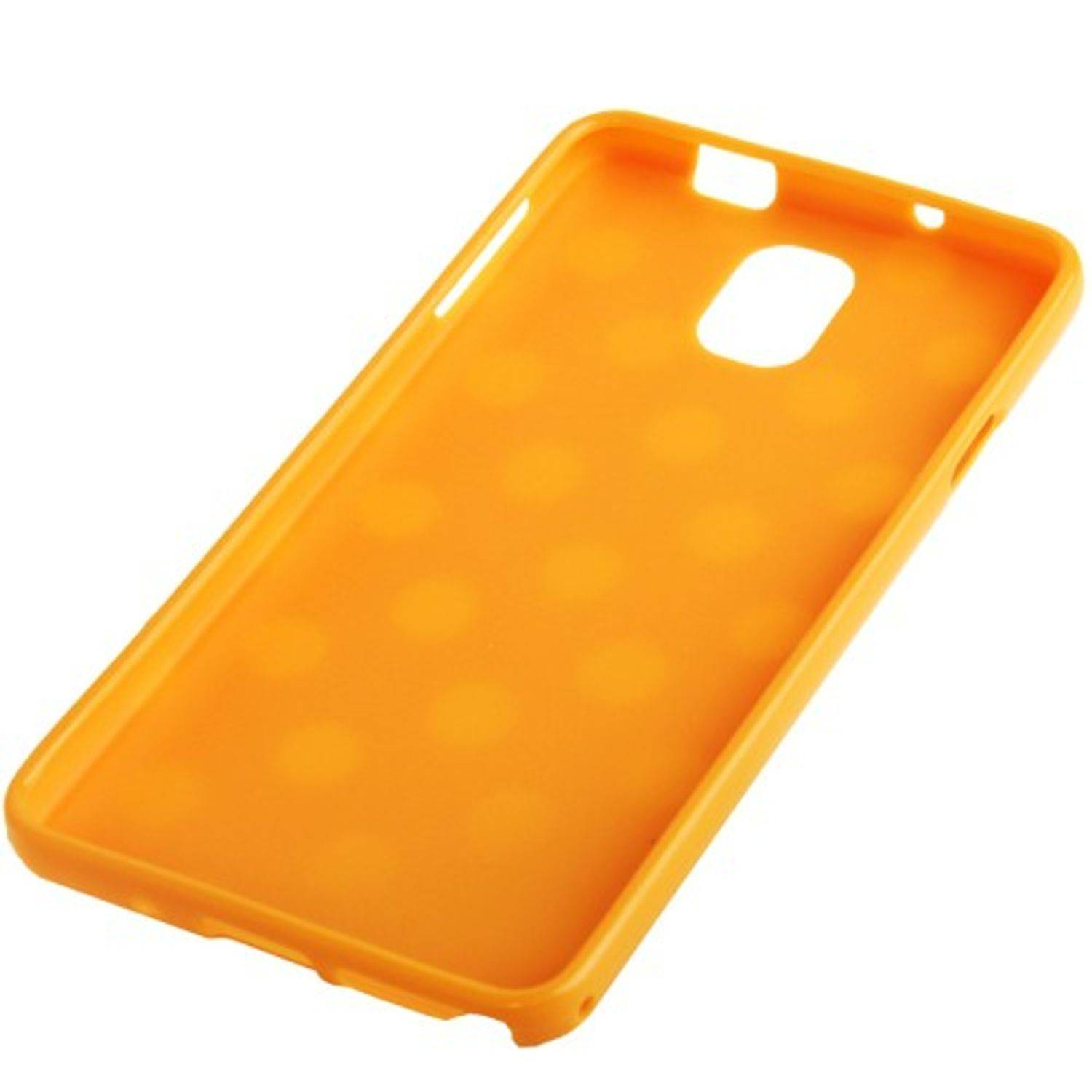 Samsung Galaxy Note 3 Handyhülle Backcover Orange