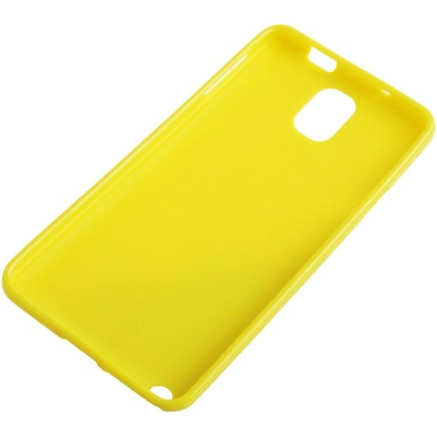 Samsung Galaxy Note 3 Handyhülle Backcover Gelb