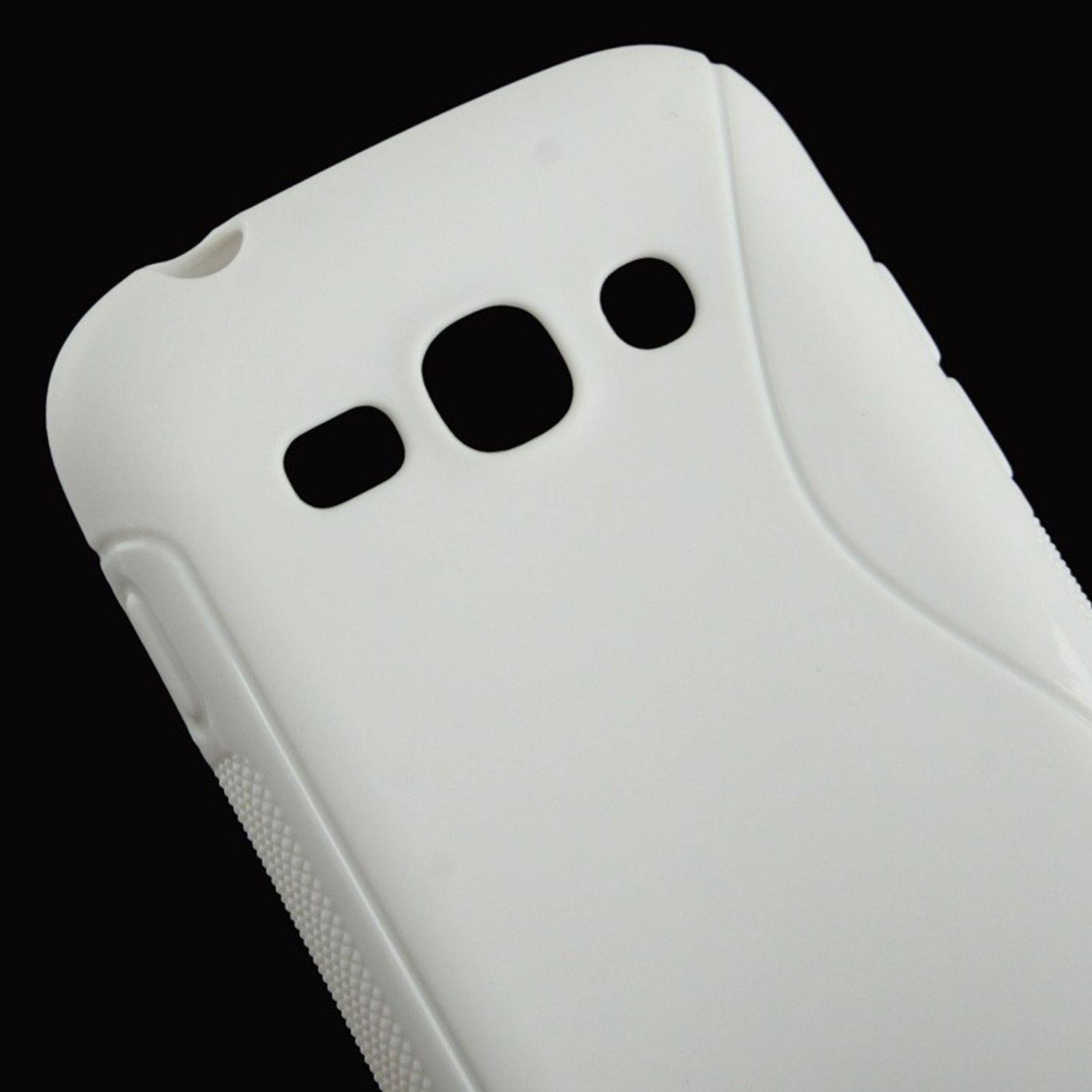 Samsung Galaxy Ace 3 S7272 Handyhülle Backcover Rot