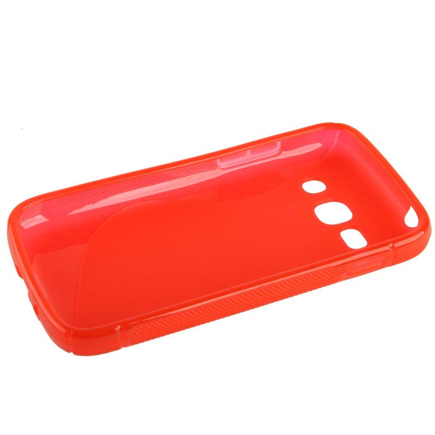 Samsung Galaxy Ace 3 S7272 Handyhülle Backcover Rot