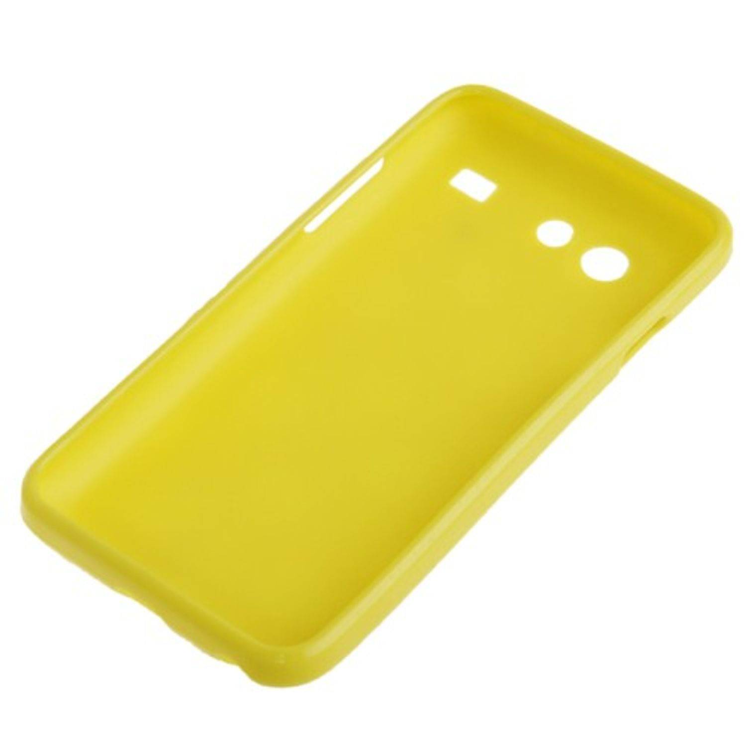 Samsung Galaxy S Advance i9070 Handyhülle Backcover Gelb