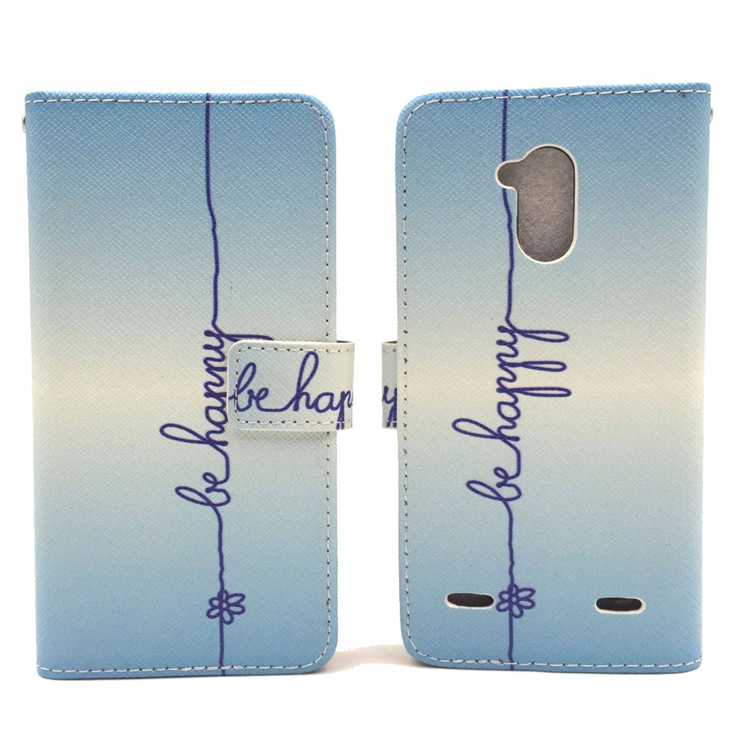 ZTE Blade V7 Lite Handyhülle Bookcover Blau