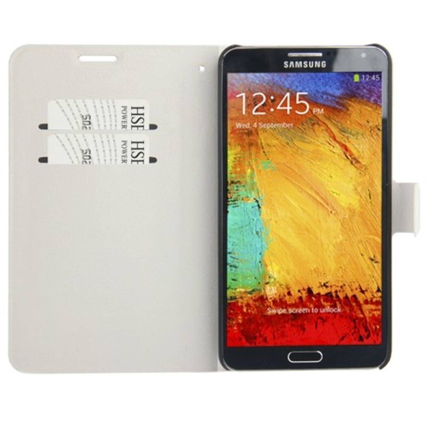 Samsung Galaxy Note 3 Handyhülle Backcover Weiß