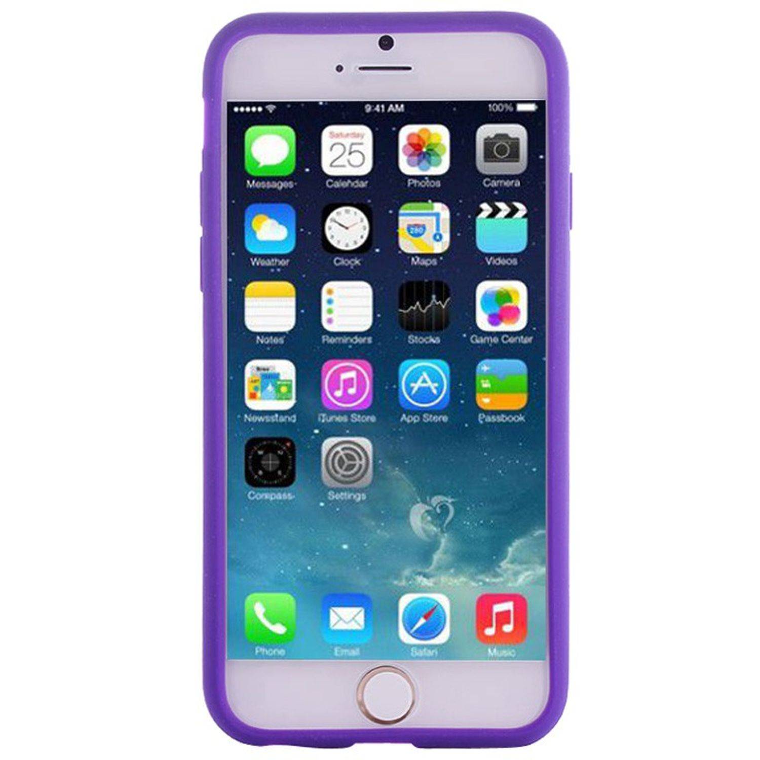 Apple iPhone 6 / 6s Handyhülle Backcover Violett