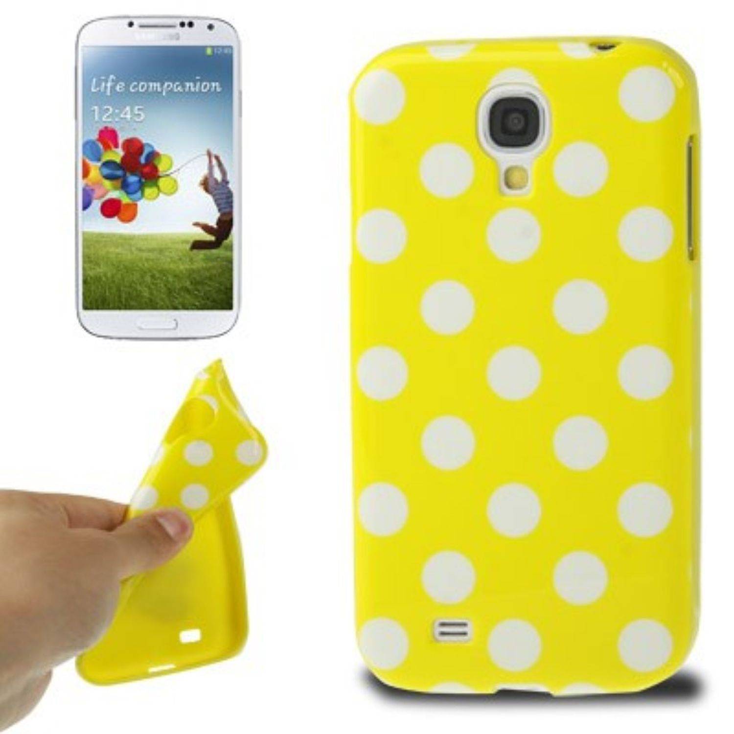 Samsung Galaxy S4 Handyhülle Backcover Gelb