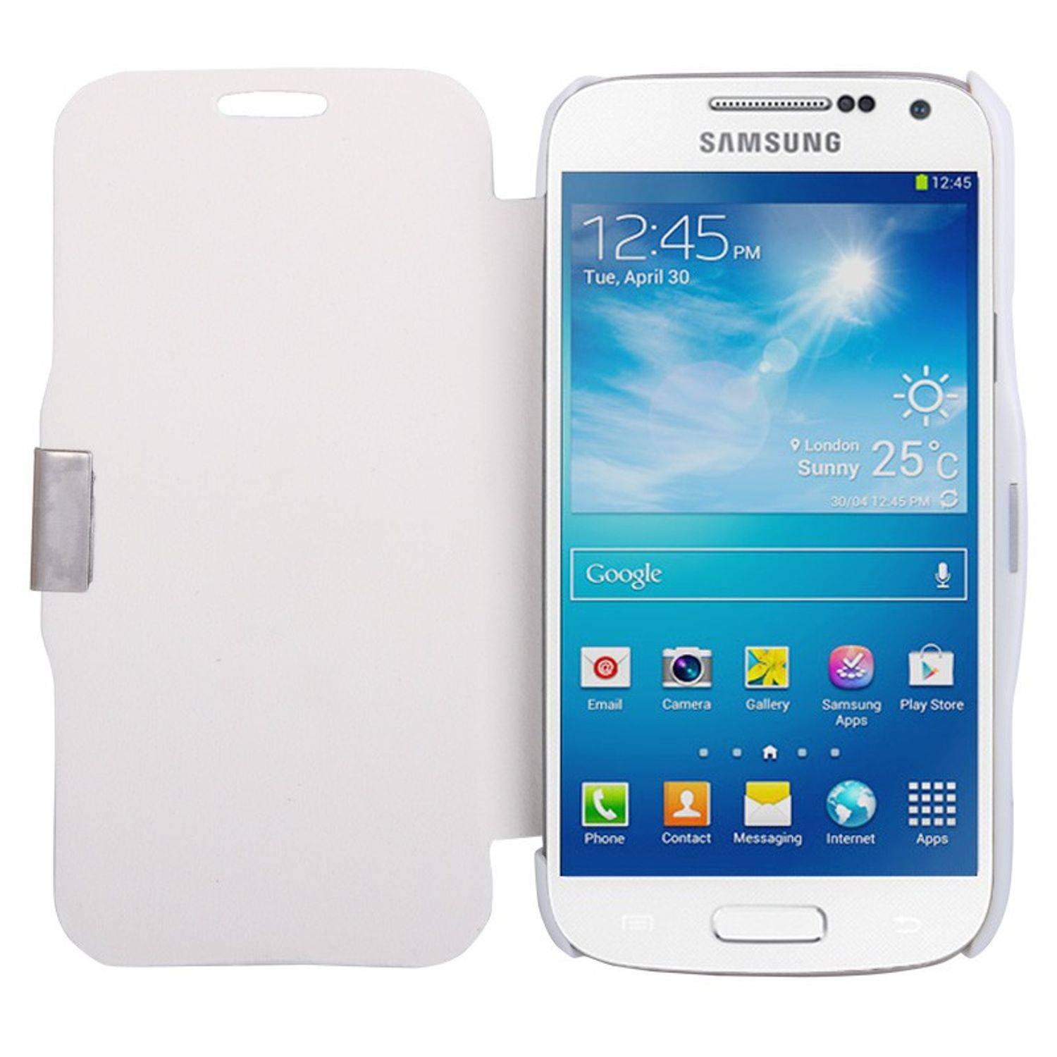 Samsung Galaxy S4 Mini Handyhülle Backcover Schwarz