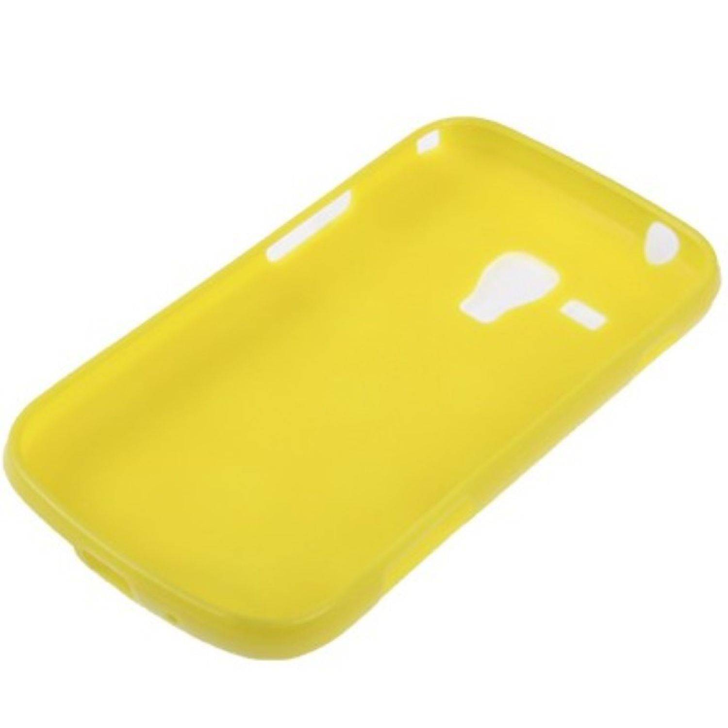 Samsung Galaxy S Duos S7562 Handyhülle Backcover Weiß
