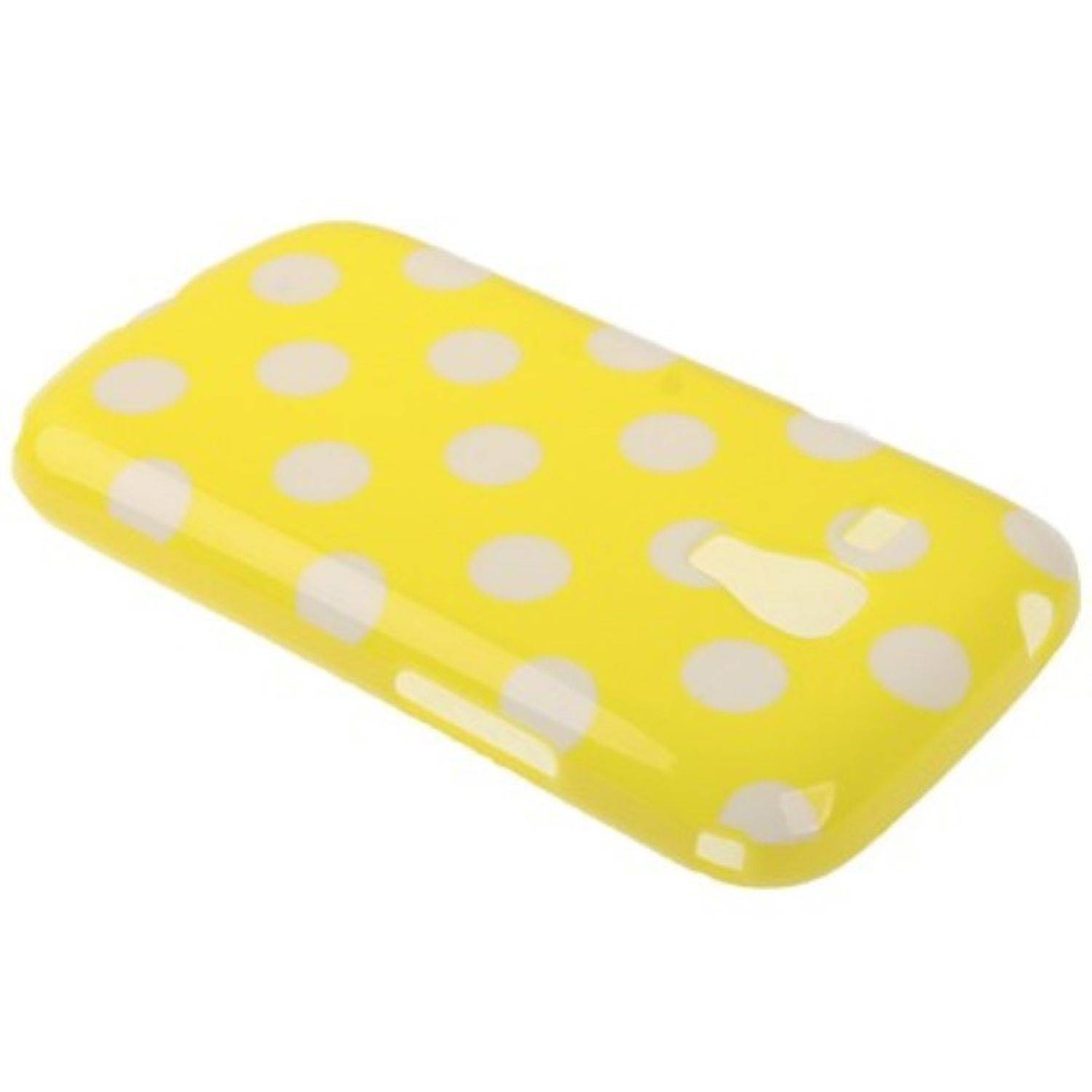 Samsung Galaxy S Duos S7562 Handyhülle Backcover Weiß