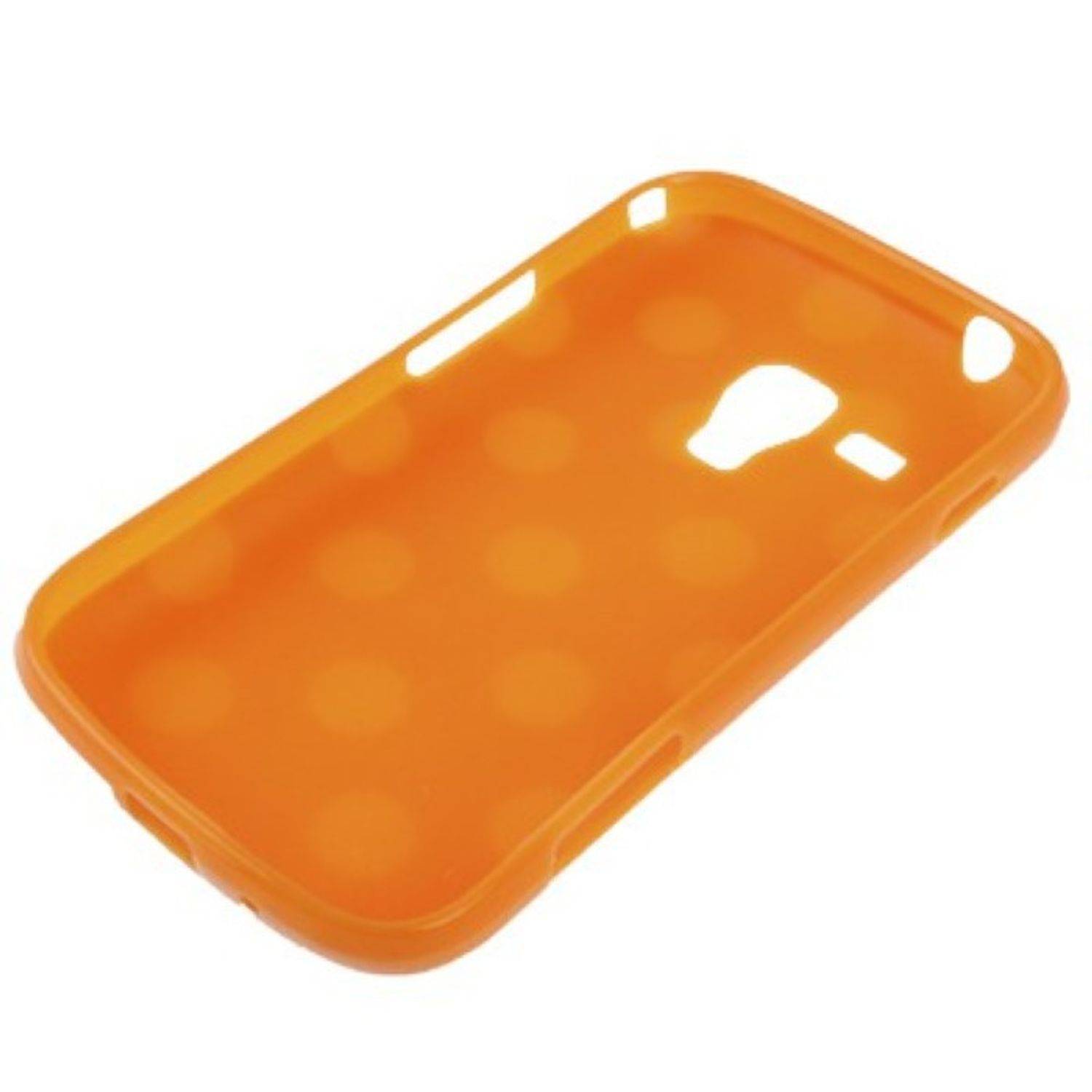 Samsung Galaxy S Duos S7562 Handyhülle Backcover Gelb