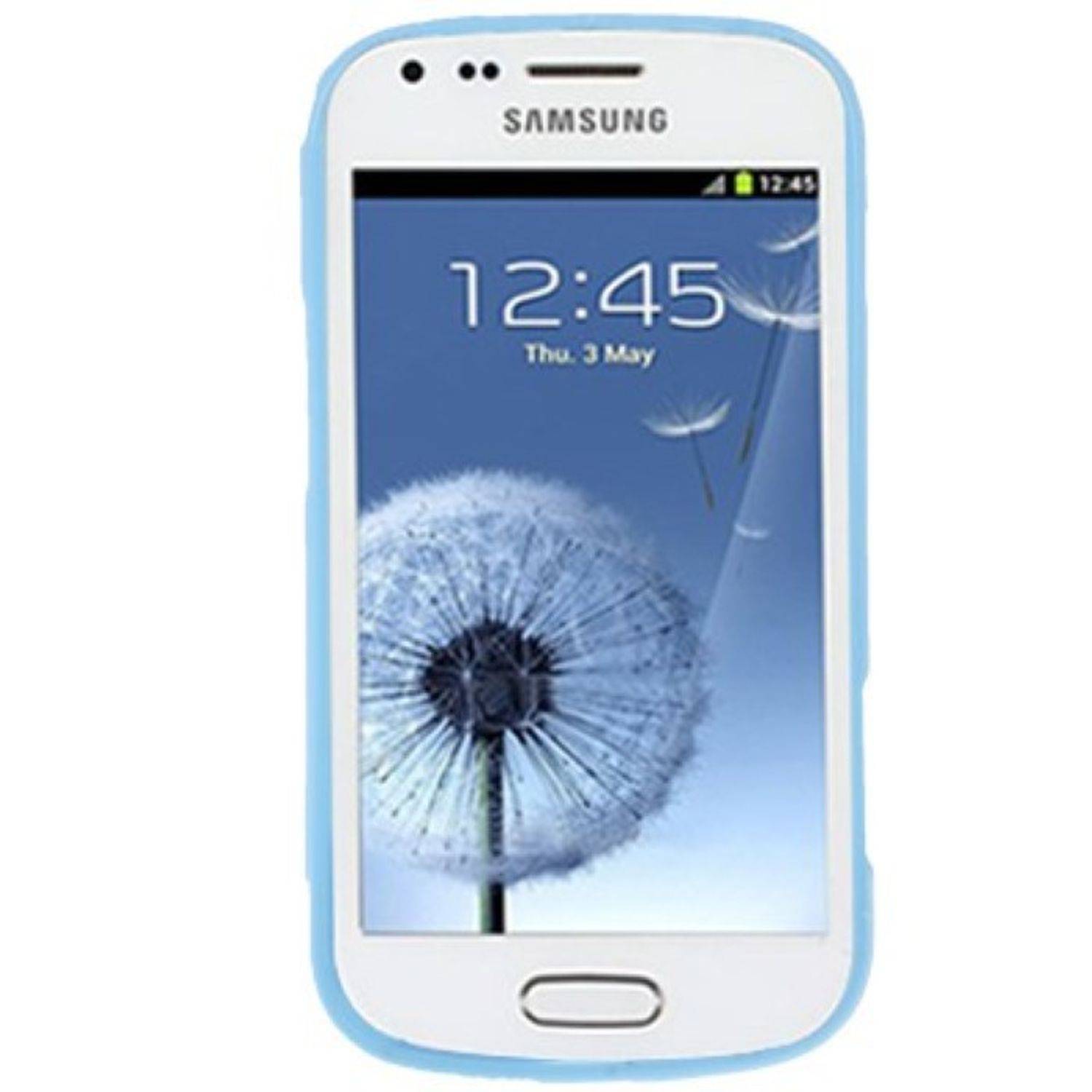 Samsung Galaxy S Duos S7562 Handyhülle Backcover Blau