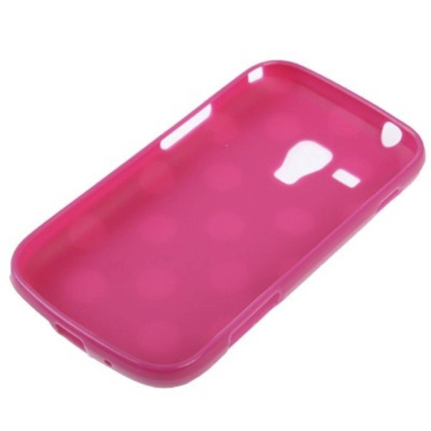 Samsung Galaxy S Duos S7562 Handyhülle Backcover Rot