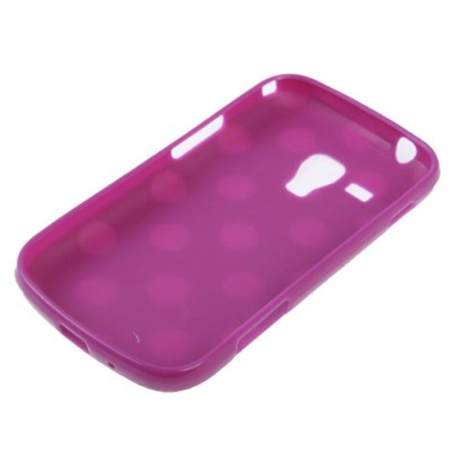 Samsung Galaxy S Duos S7562 Handyhülle Backcover Rosa