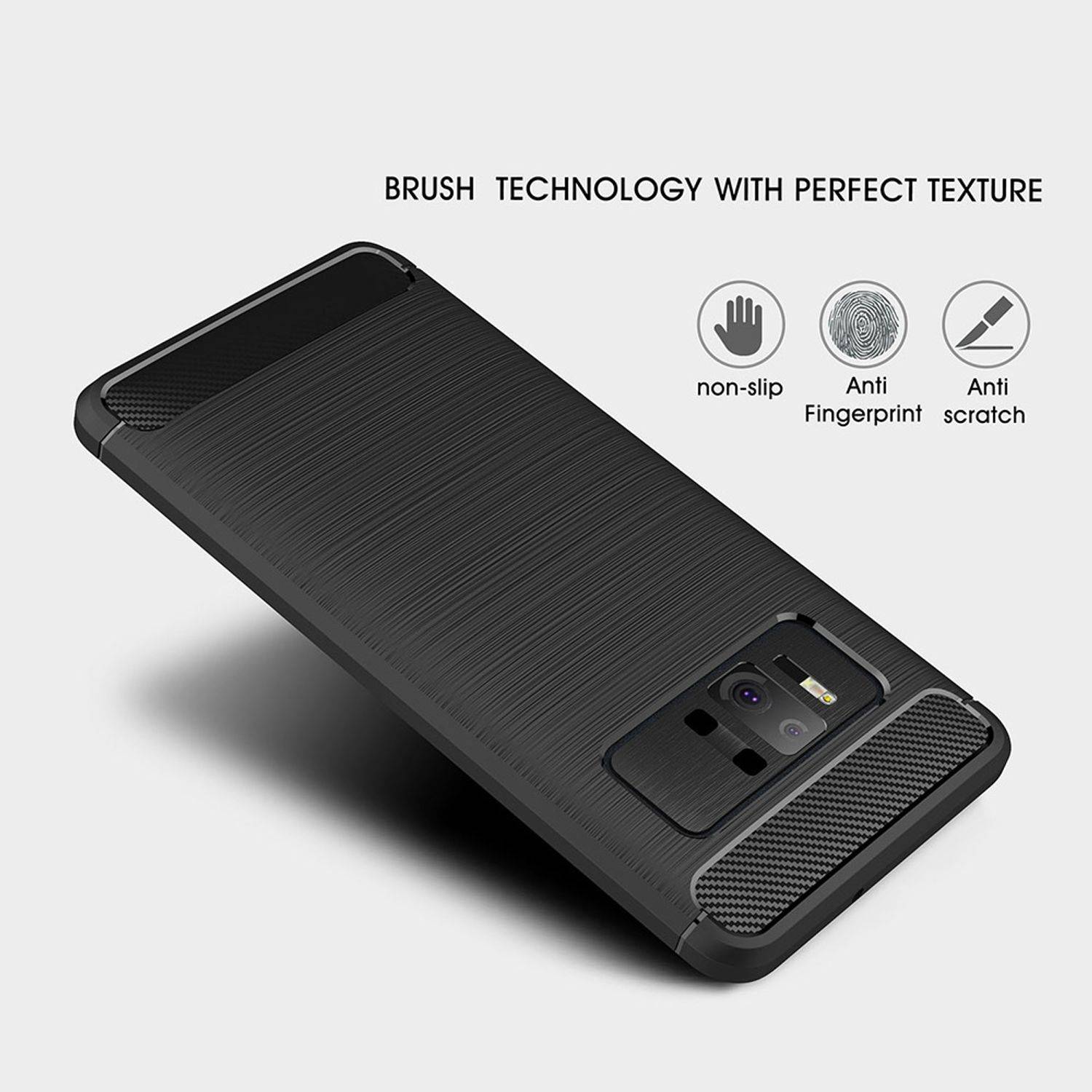 ASUS Zenfone AR ZS571KL Handyhülle Carbon Optik Backcover Blau