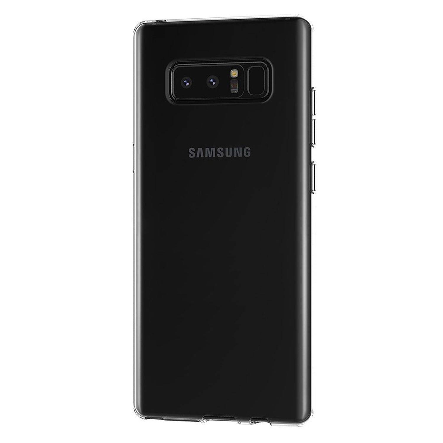 Samsung Galaxy Note 8 Handyhülle Ultra Dünn Bumper Backcover Transparent