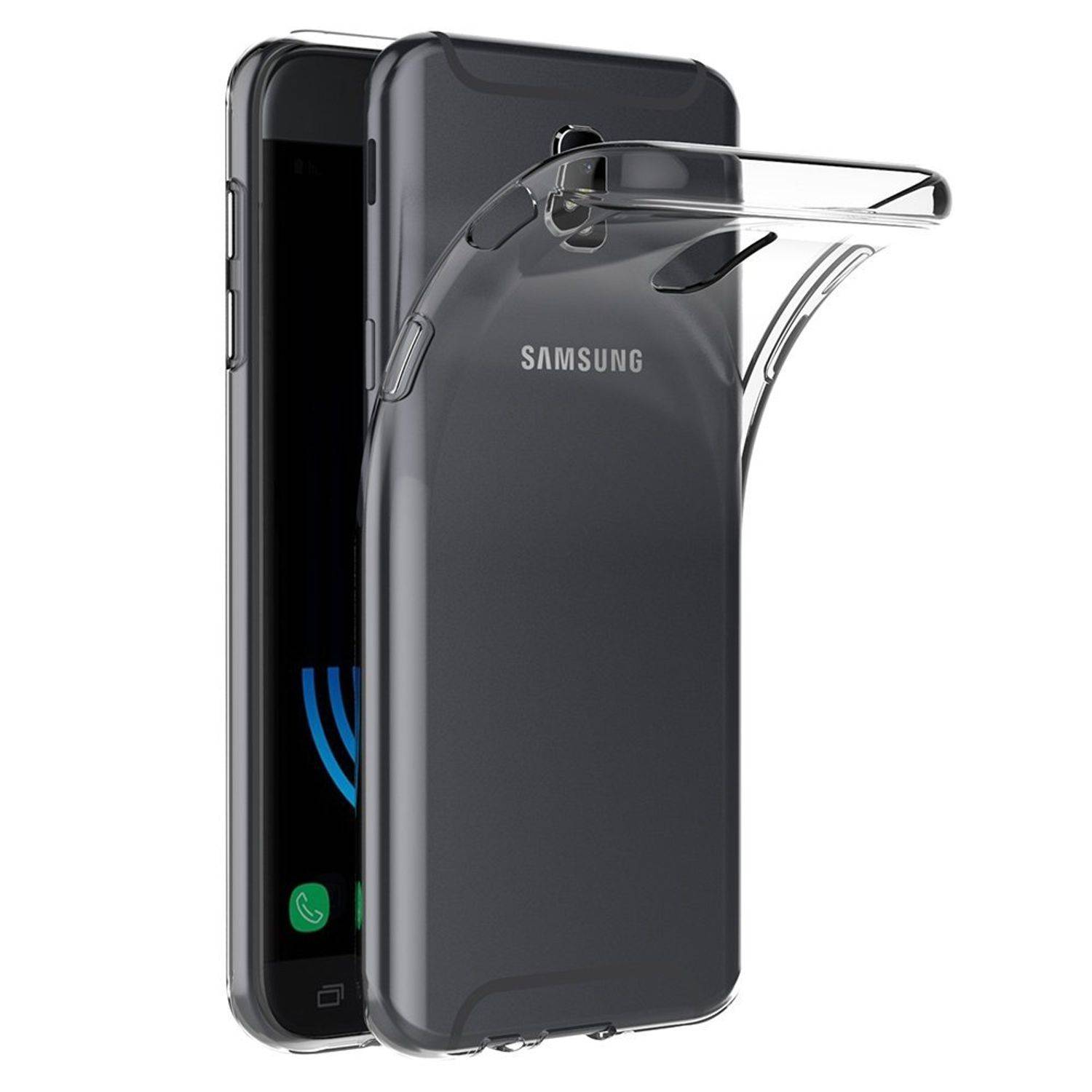 Samsung Galaxy J5 (2017) Handyhülle Ultra Dünn Bumper Backcover Transparent