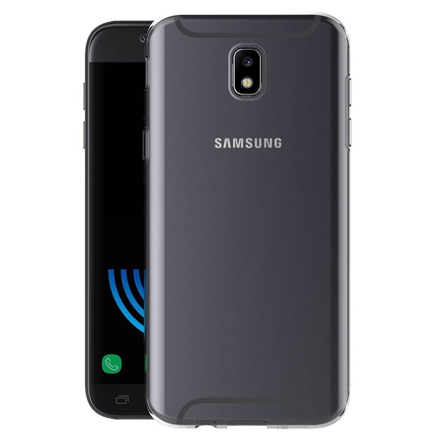 Samsung Galaxy J5 (2017) Handyhülle Ultra Dünn Bumper Backcover Transparent