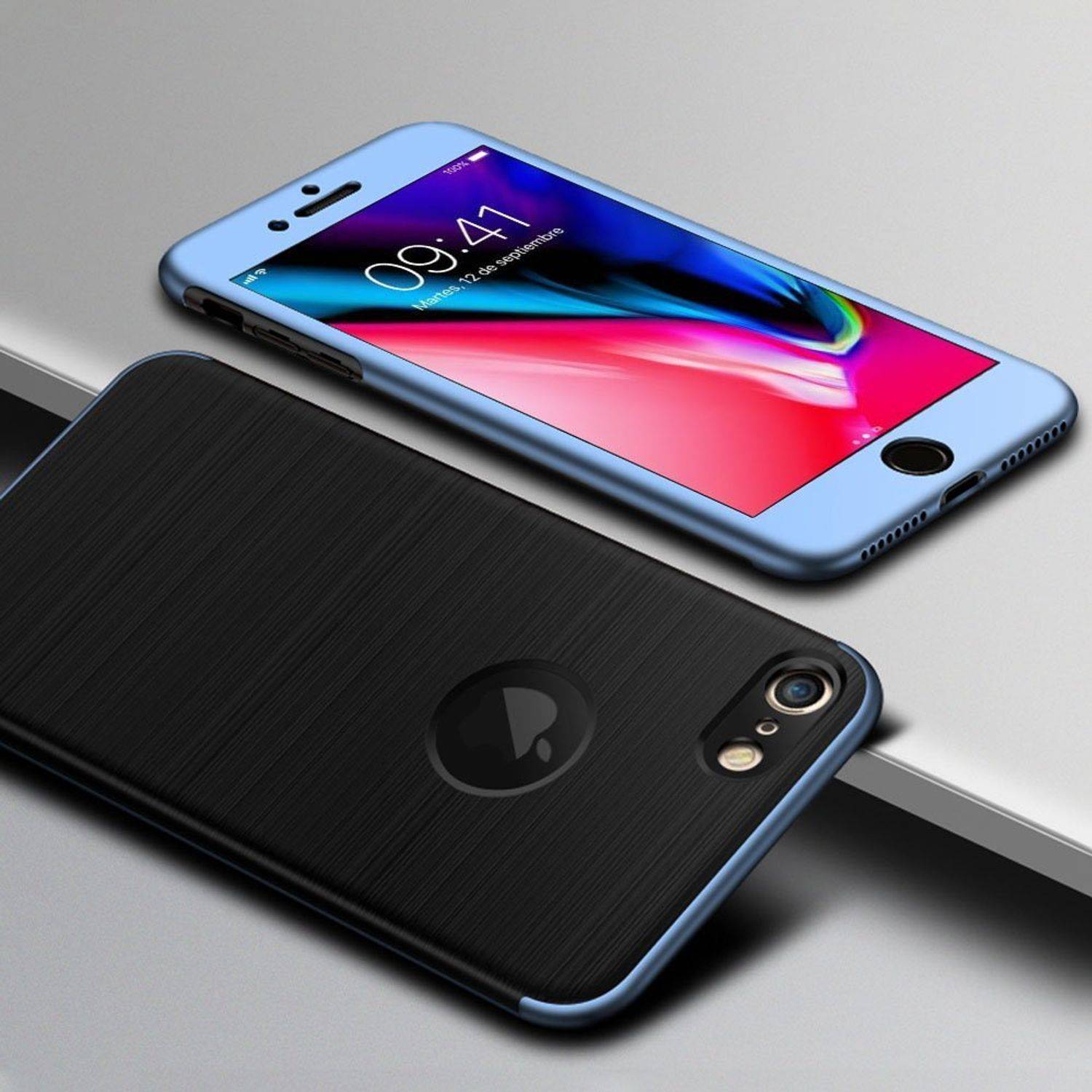 Apple IPhone 6 Plus / 6s Plus Handyhülle Backcover Blau