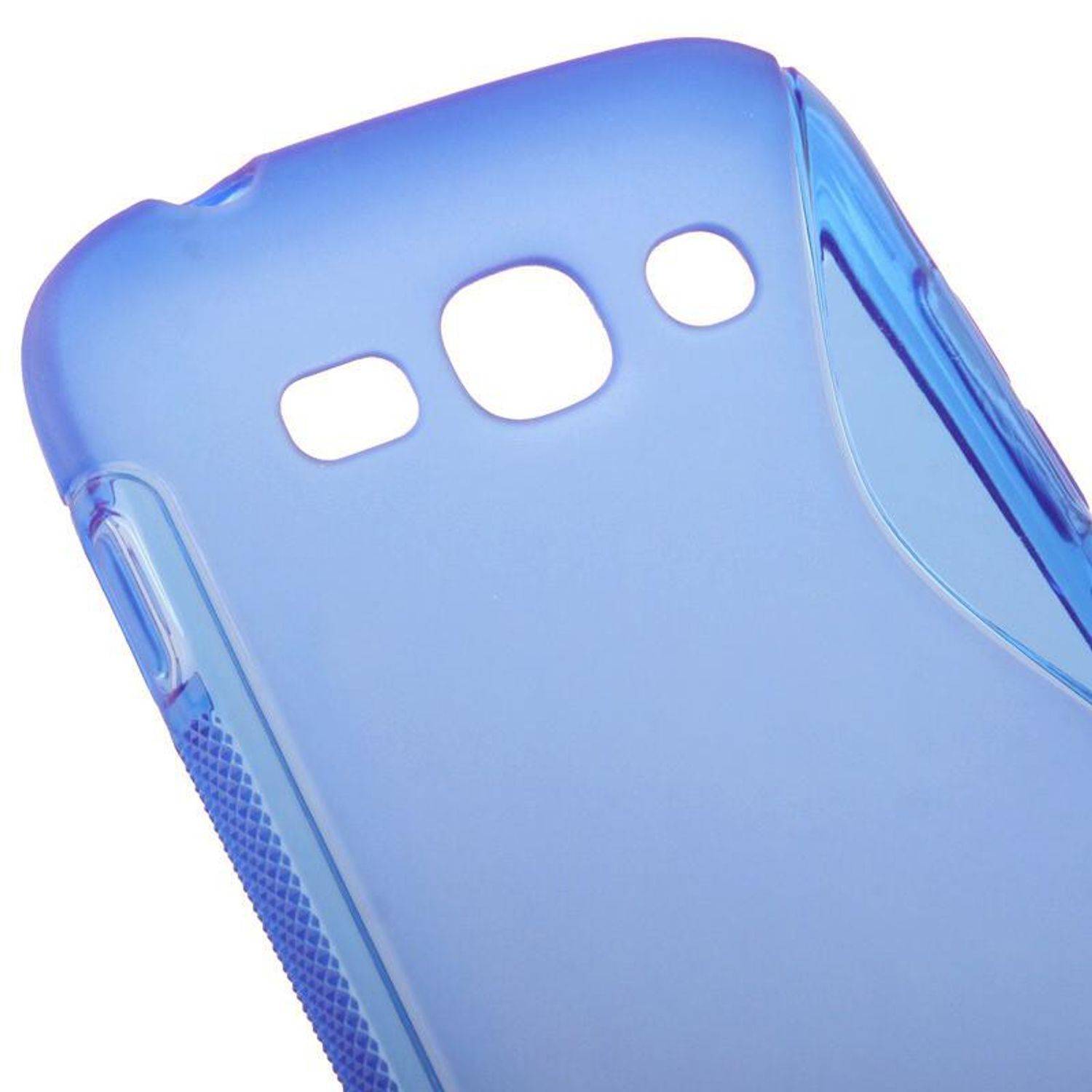 Samsung Galaxy Ace 3 S7272 Handyhülle Backcover Blau