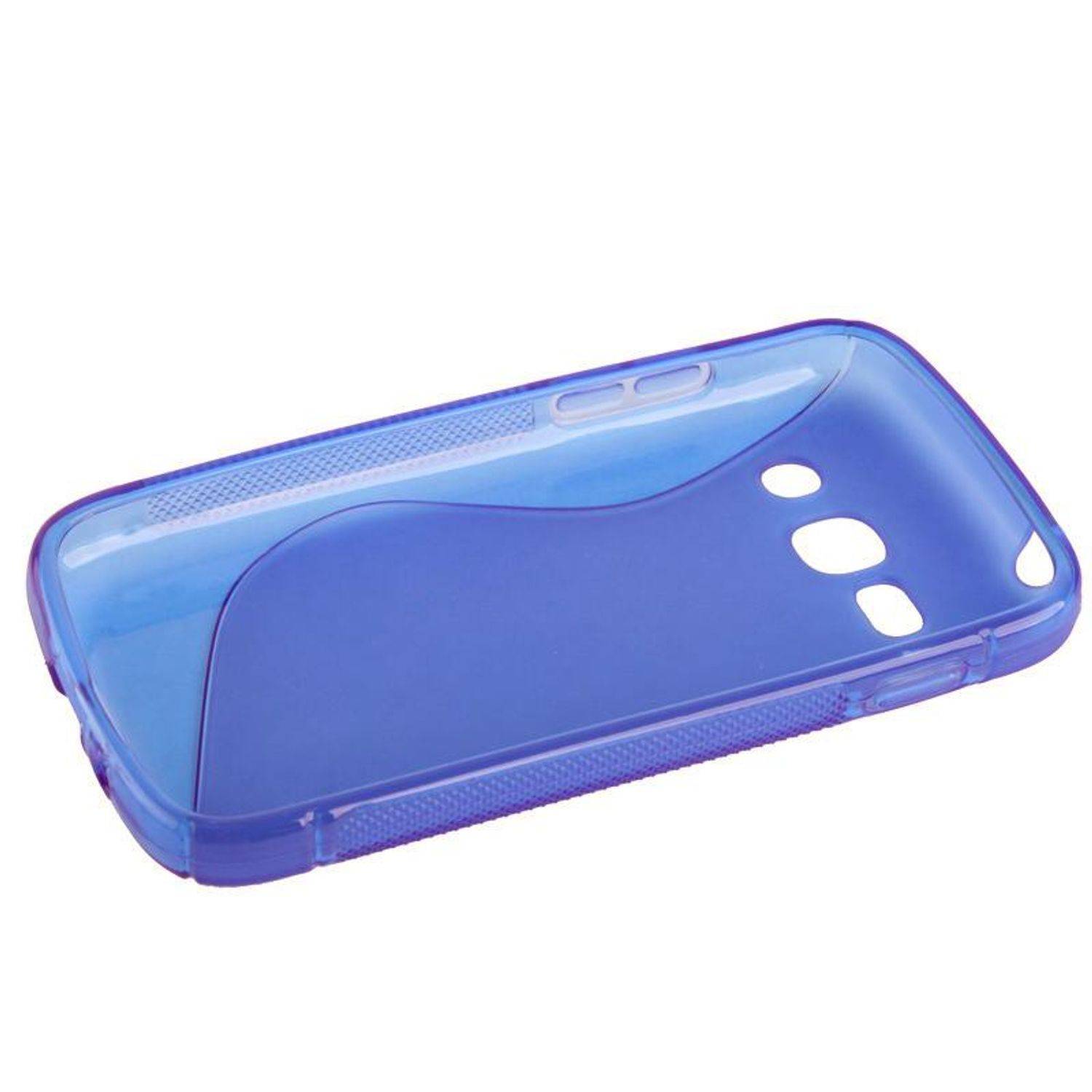 Samsung Galaxy Ace 3 S7272 Handyhülle Backcover Blau