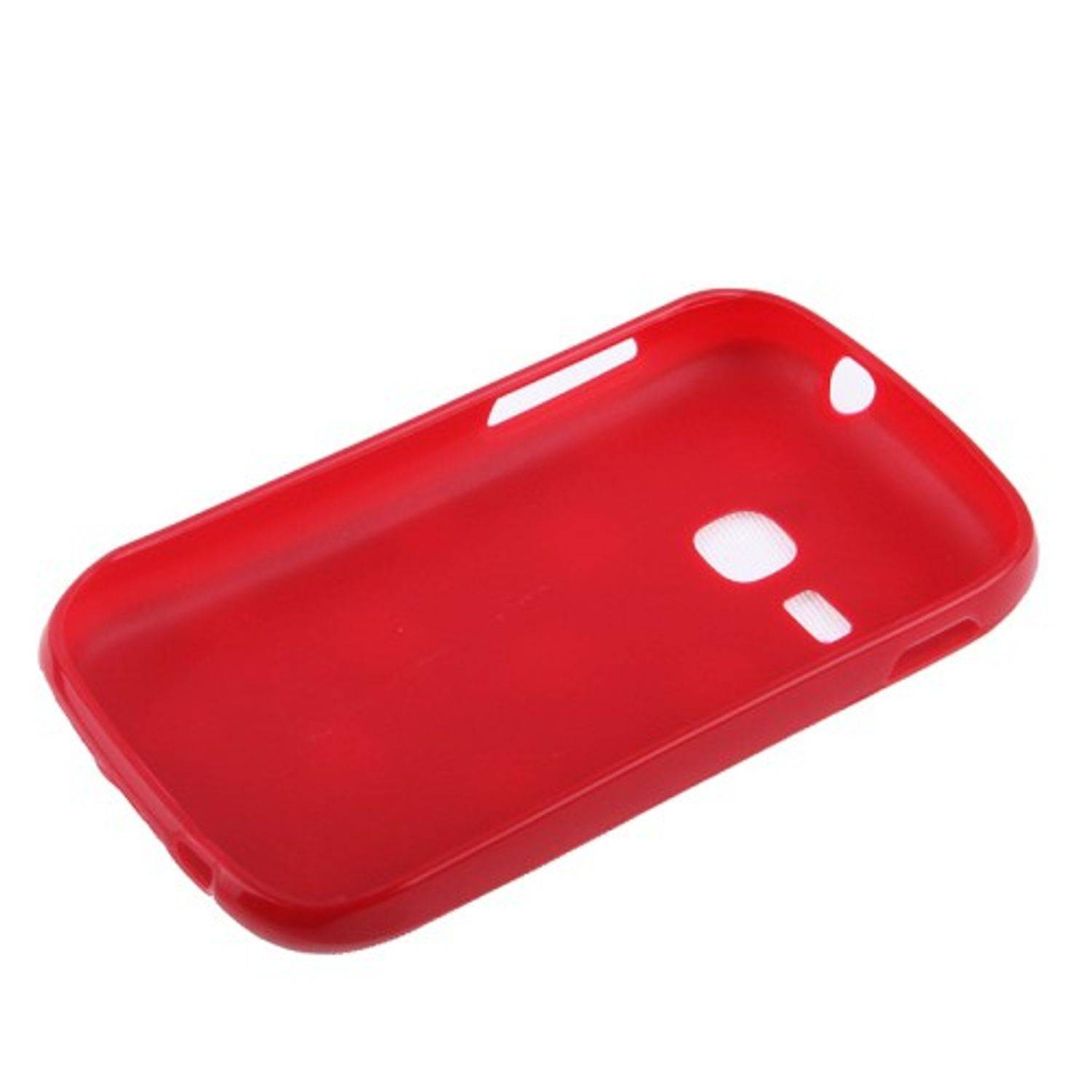 Samsung S6500 Handyhülle Backcover Violett