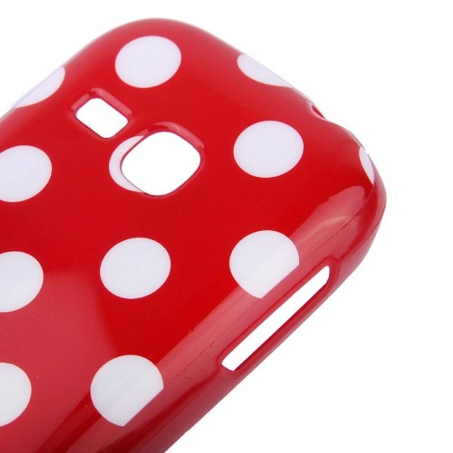 Samsung S6500 Handyhülle Backcover Violett