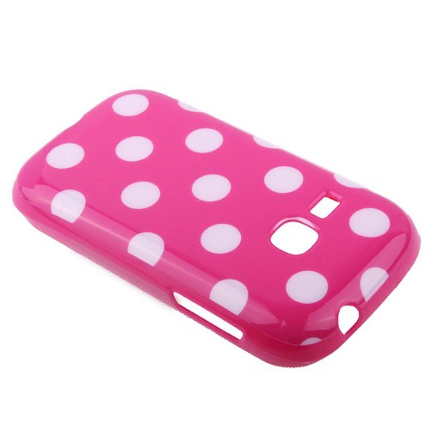 Samsung S6500 Handyhülle Backcover Rosa