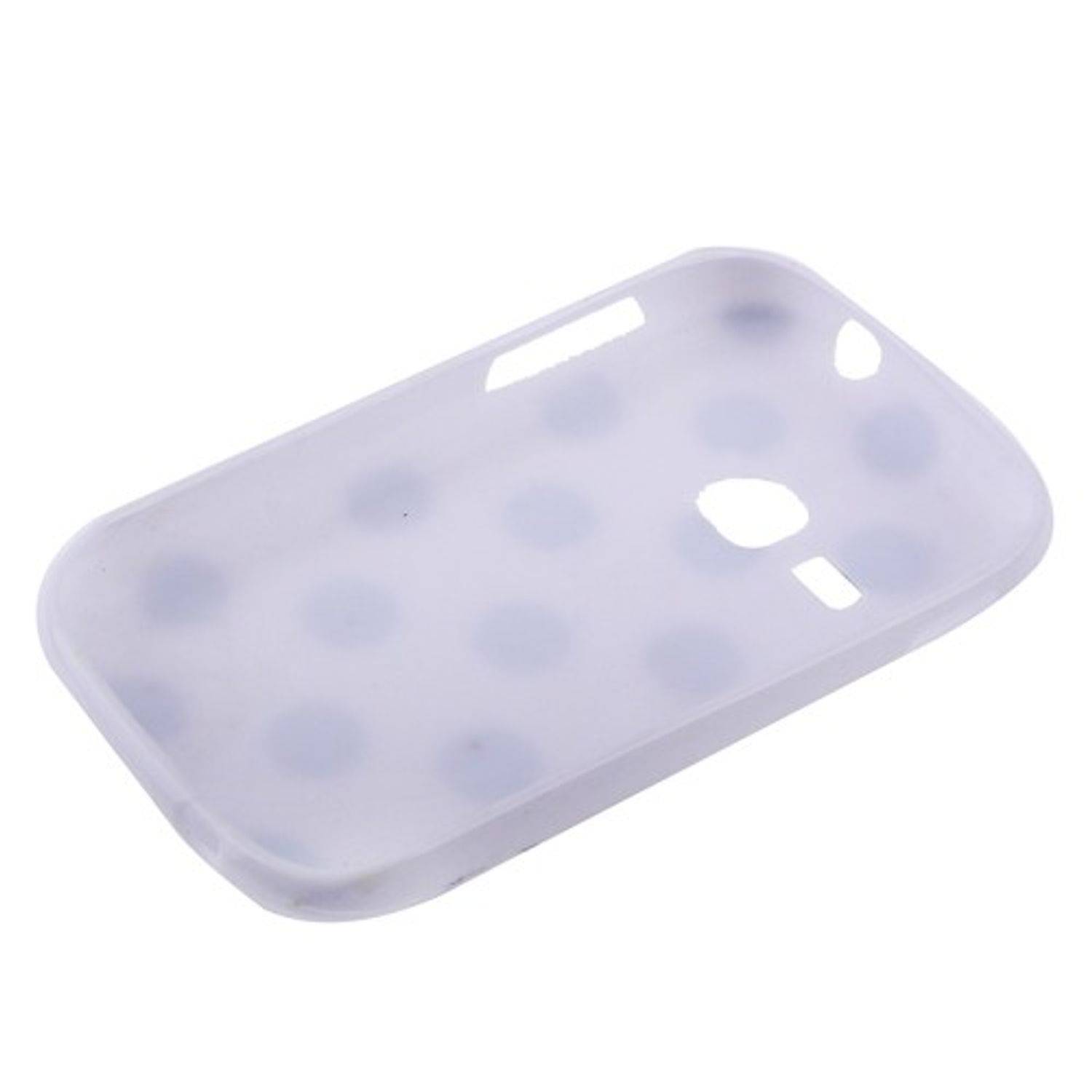 Samsung S6500 Handyhülle Backcover Blau