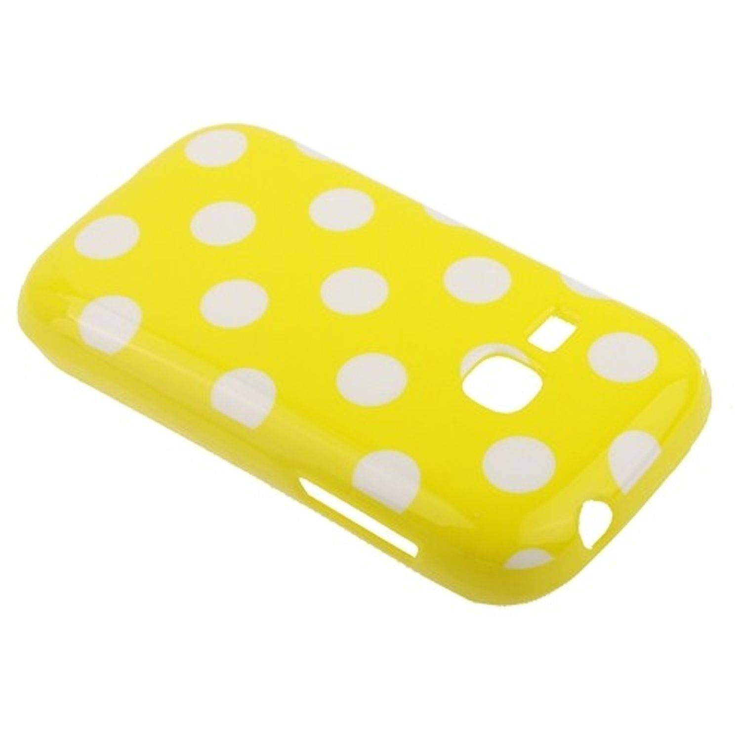 Samsung S6500 Handyhülle Backcover Gelb