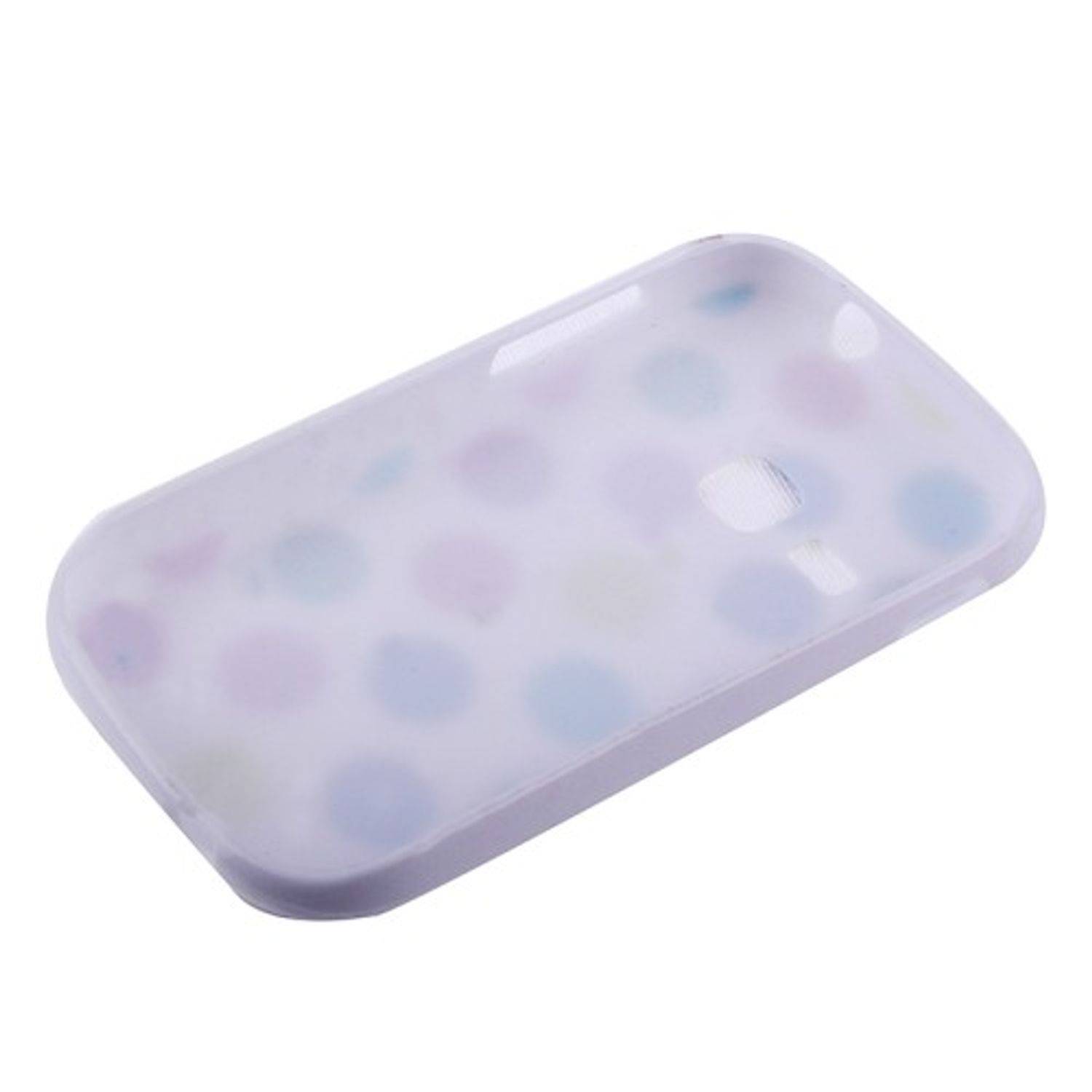 Samsung S6500 Handyhülle Backcover Schwarz