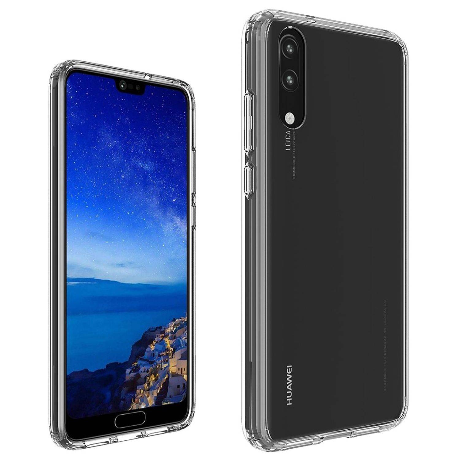 Huawei P20 Handyhülle Bumper Backcover Transparent
