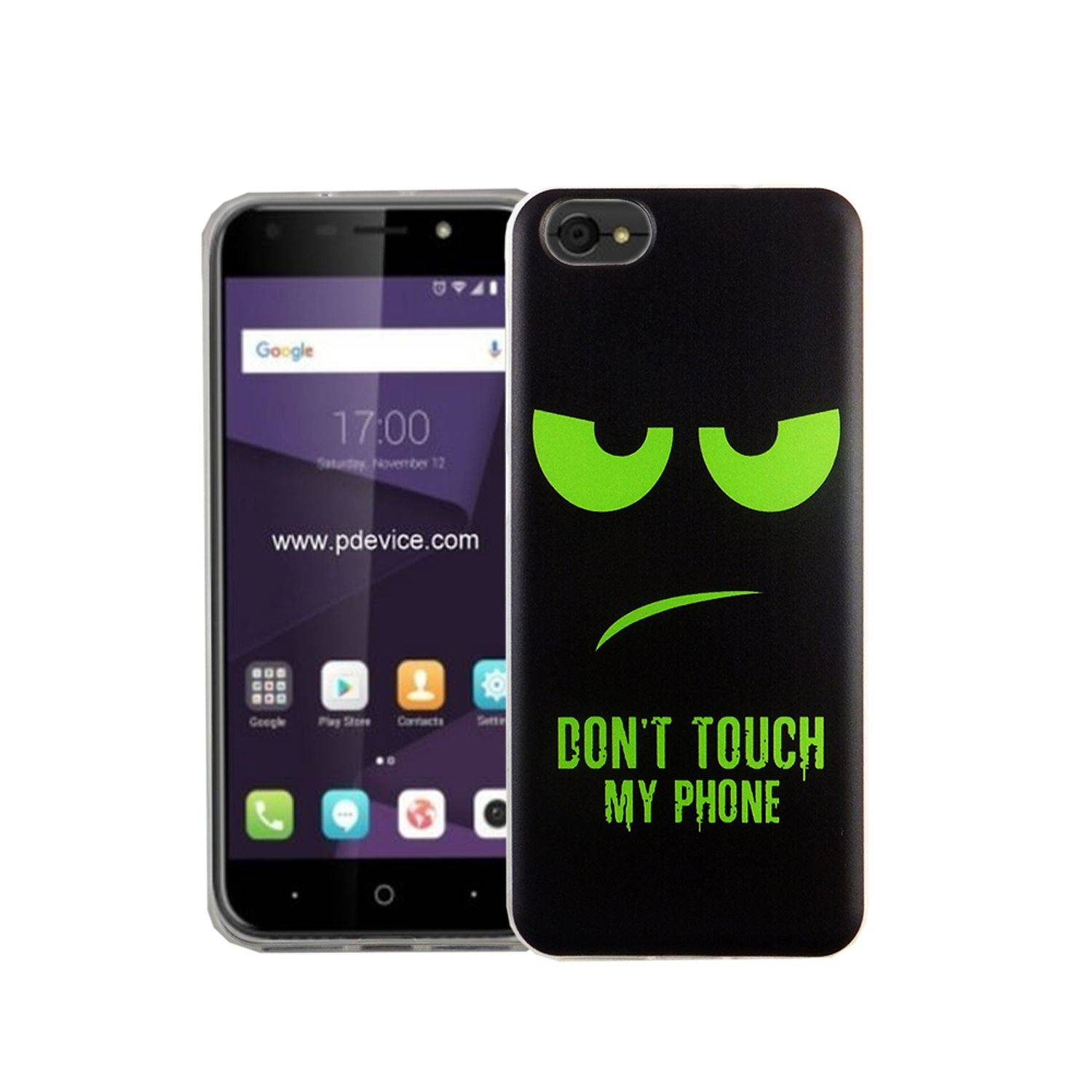 ZTE Blade A6 Lite Handyhülle Bumper Backcover Grün