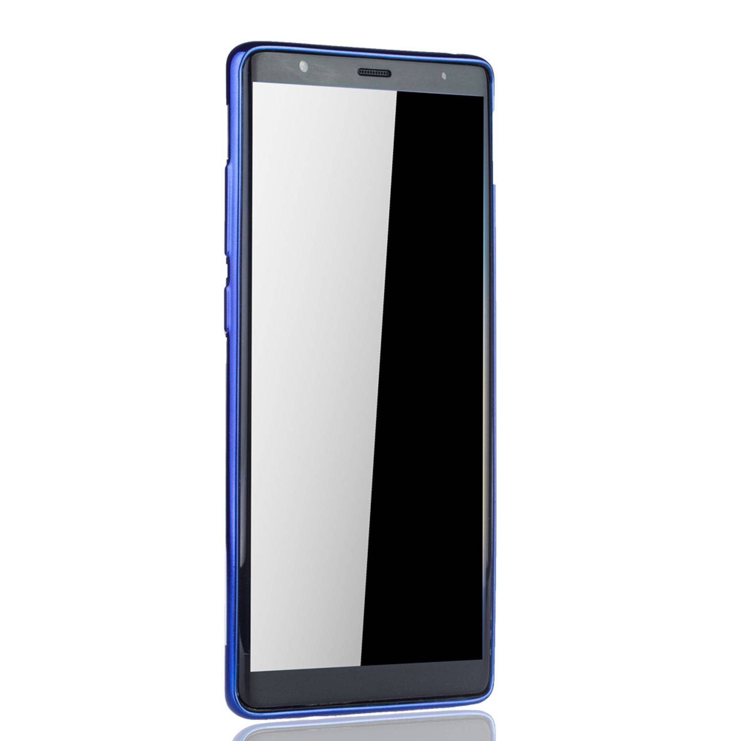 Samsung Galaxy Note 8 Handyhülle Bumper Backcover Blau