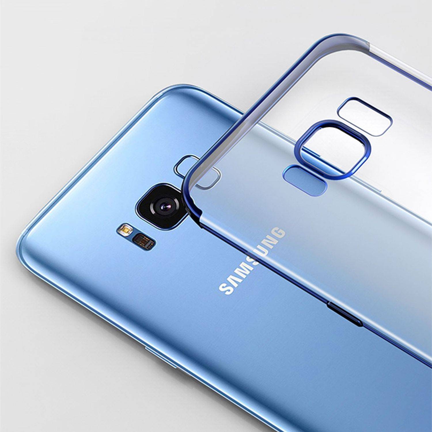 Samsung Galaxy J3 (2017) Handyhülle Backcover Silber