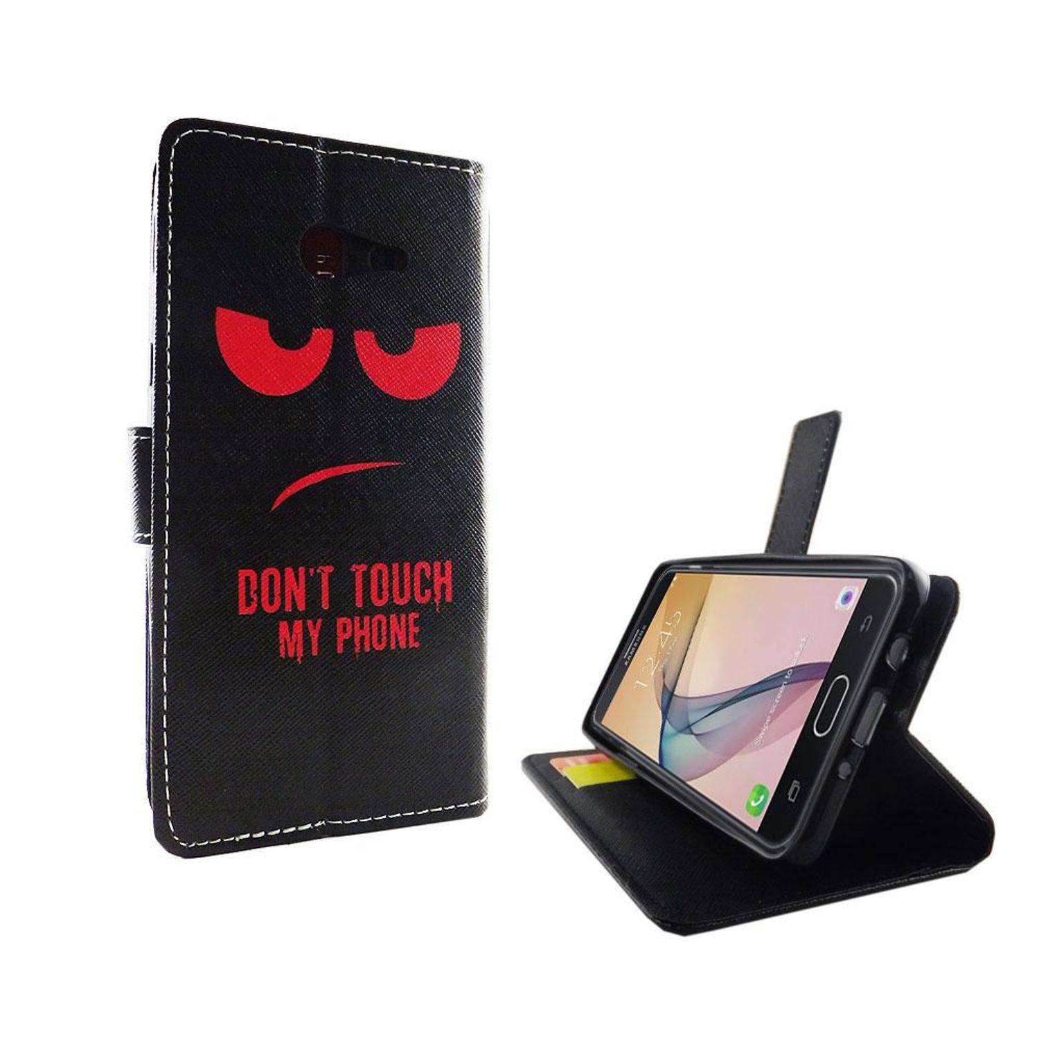 Samsung Galaxy J5 Prime Handyhülle Bookcover Rot