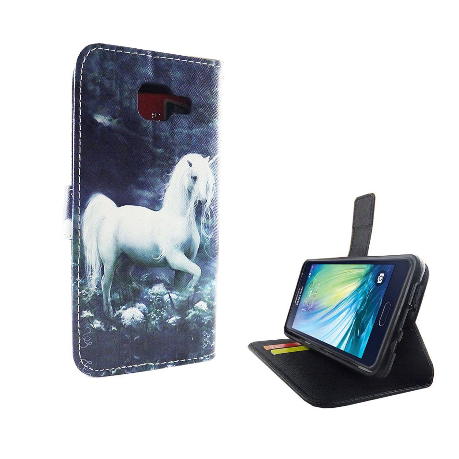 Samsung Galaxy A5 (2016) Handyhülle Bookcover Grün