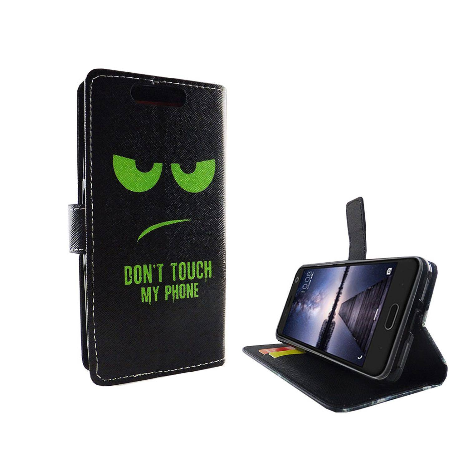 ZTE Blade V8 Handyhülle Bookcover Grün