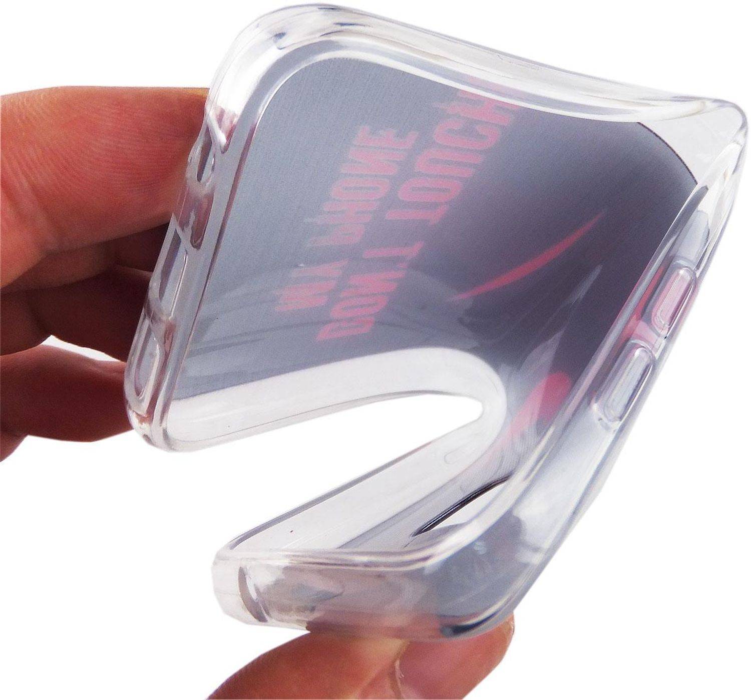 Apple iPhone 8 Plus Handyhülle Bumper Backcover Blau