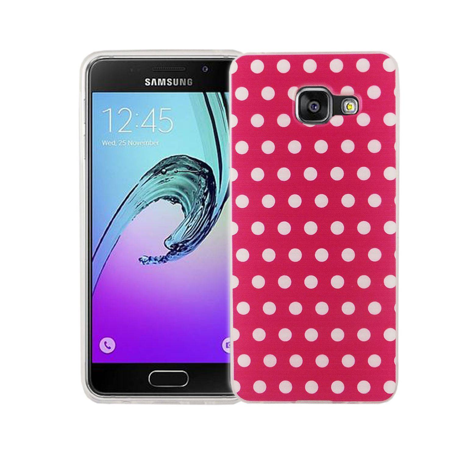 Samsung Galaxy A3 (2016) Handyhülle Bumper Backcover Rosa