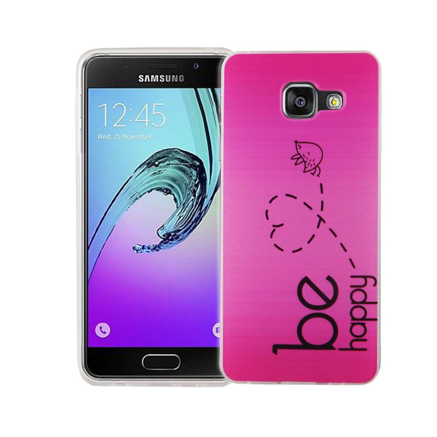 Samsung Galaxy A3 (2016) Handyhülle Bumper Backcover Rosa