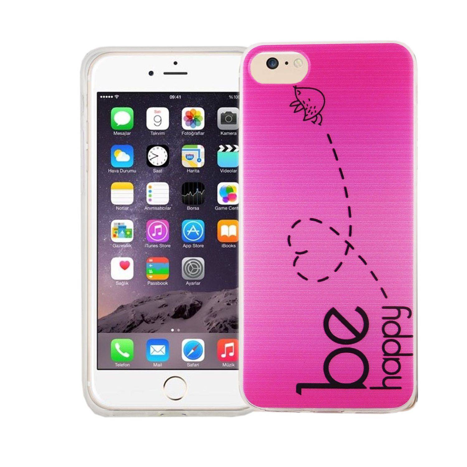 Apple iPhone SE 2020 Handyhülle Bumper Backcover Rosa