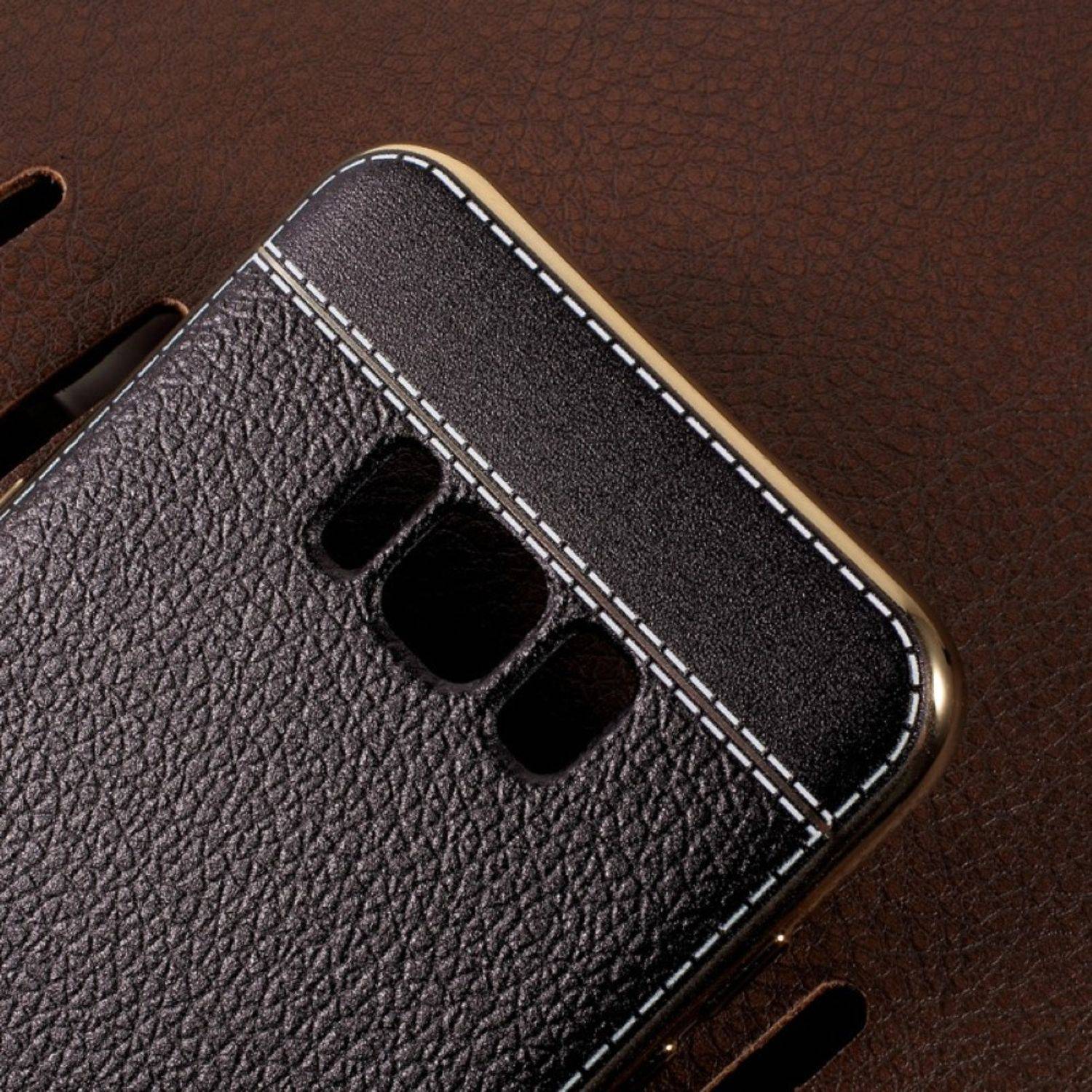 Samsung Galaxy S6 Edge Handyhülle Backcover Braun