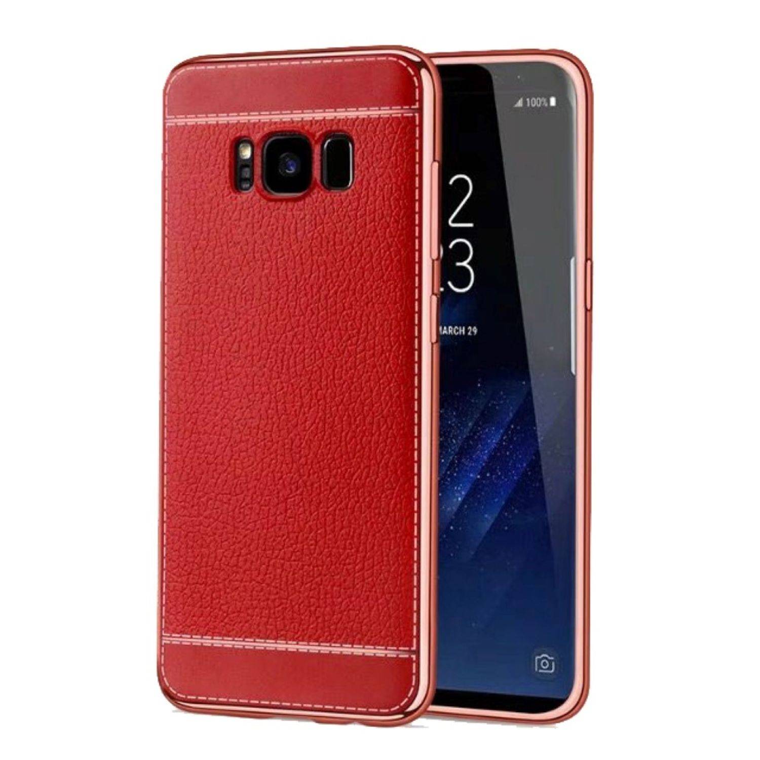 Samsung Galaxy S6 Edge Handyhülle Backcover Rot