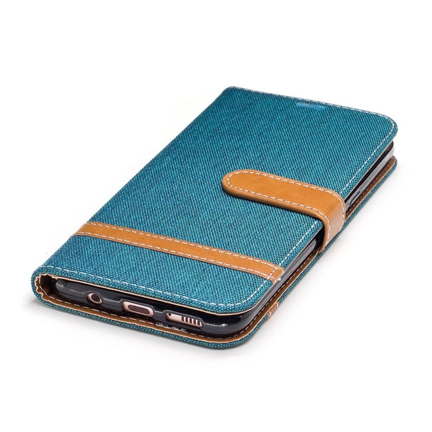 Samsung Galaxy S8 Plus Handyhülle Bookcover Grün