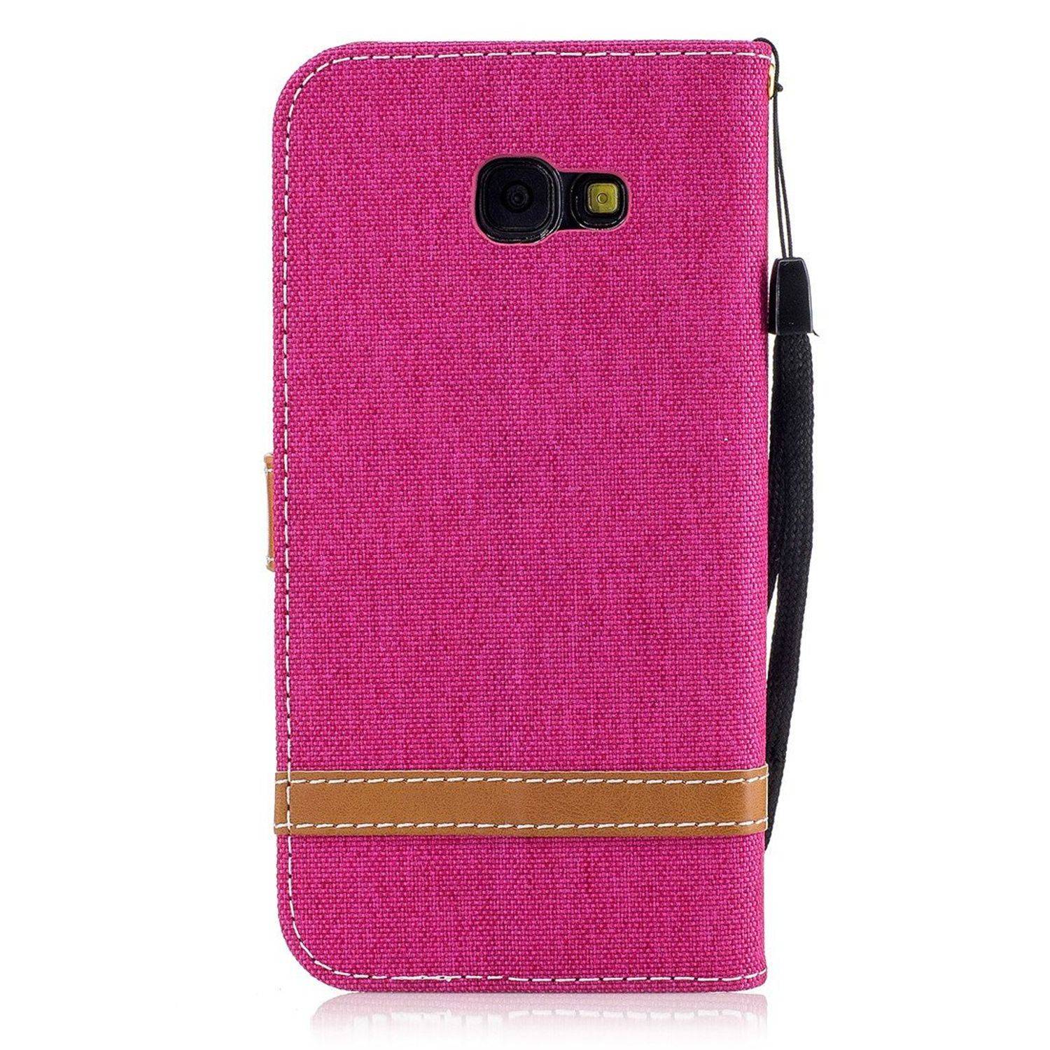 Samsung Galaxy A5 (2017) Handyhülle Bookcover Rosa