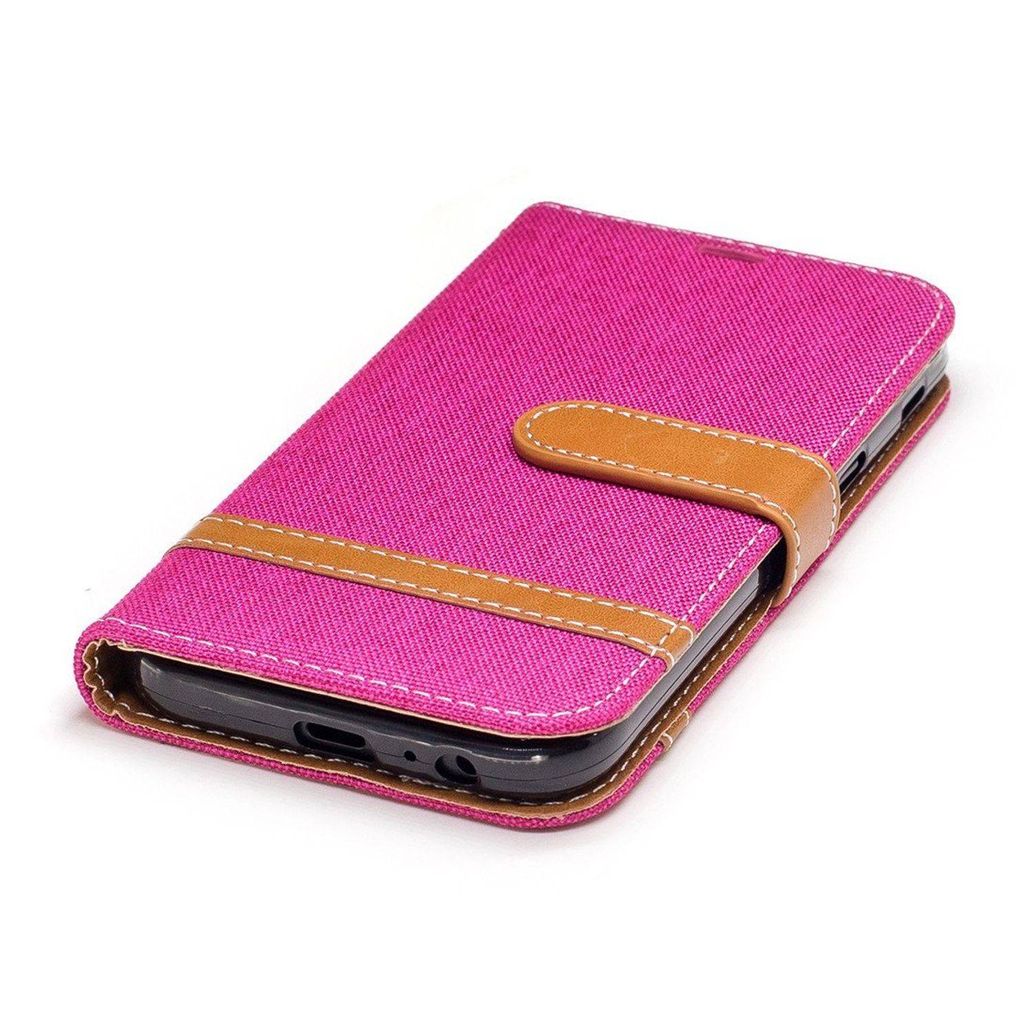 Samsung Galaxy A5 (2017) Handyhülle Bookcover Rosa