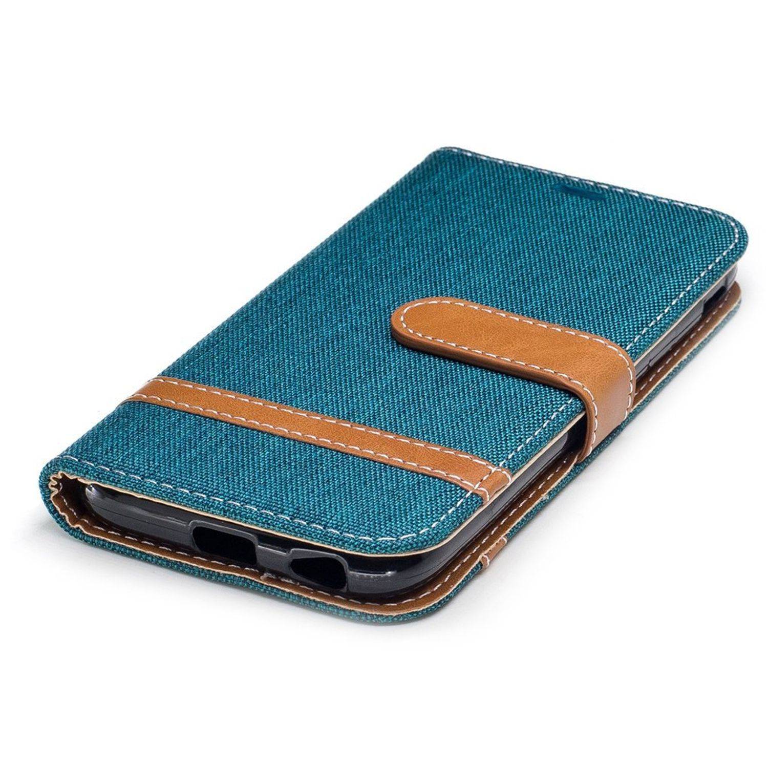 Samsung Galaxy J5 (2017) Handyhülle Bookcover Grün