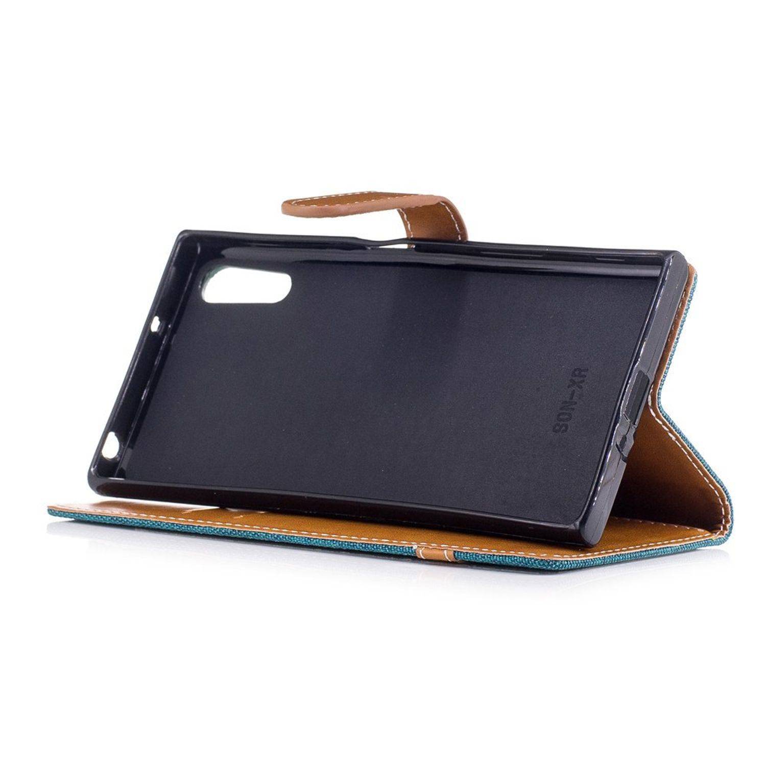 Sony Xperia XZs Handyhülle Bookcover Grün