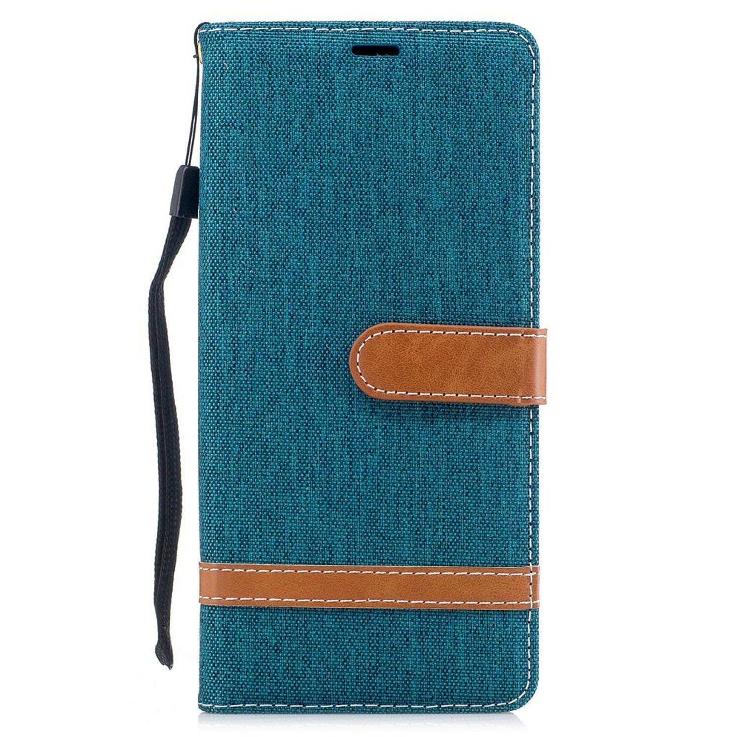 Samsung Galaxy Note 8 Handyhülle Bookcover Grün