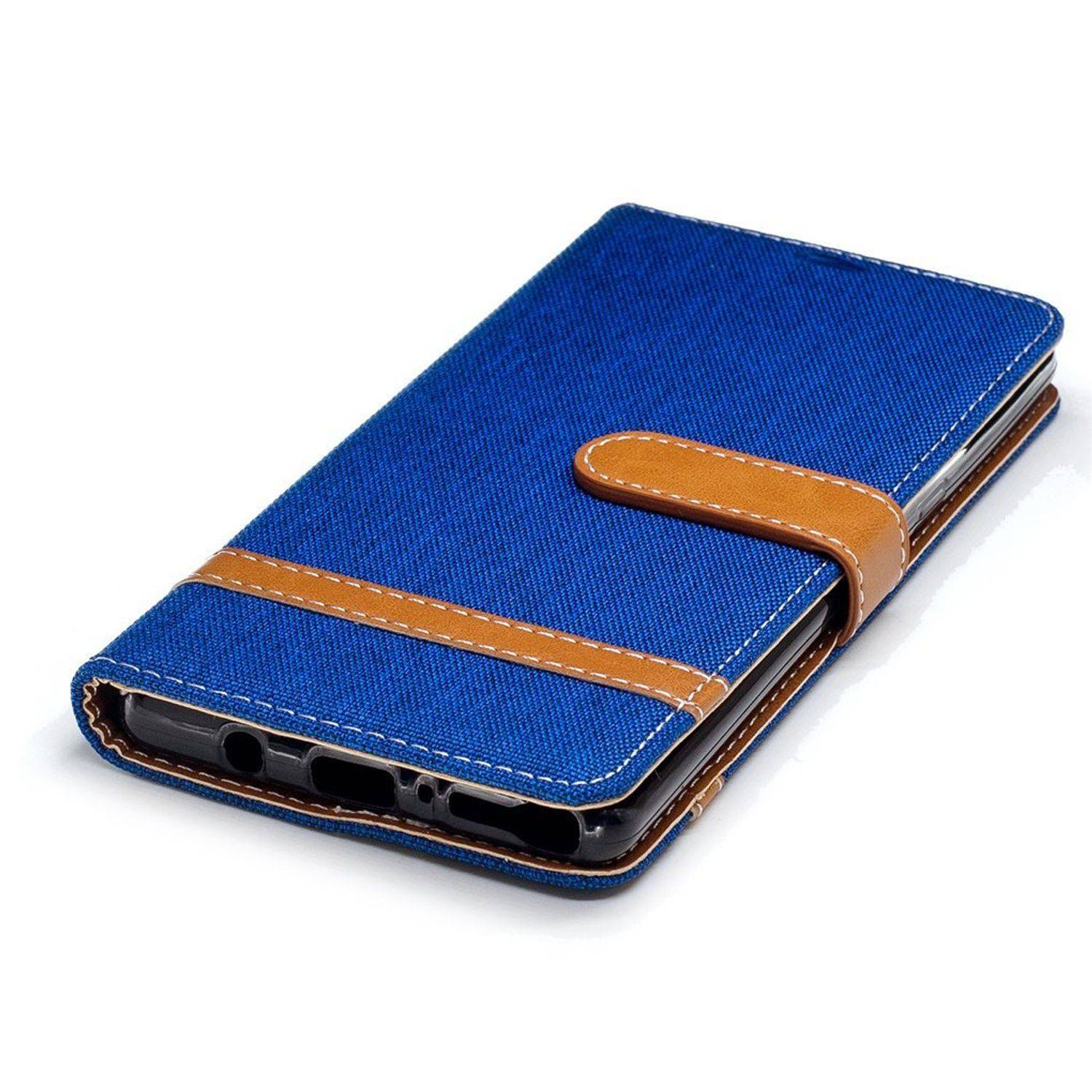 Samsung Galaxy Note 8 Handyhülle Bookcover Blau